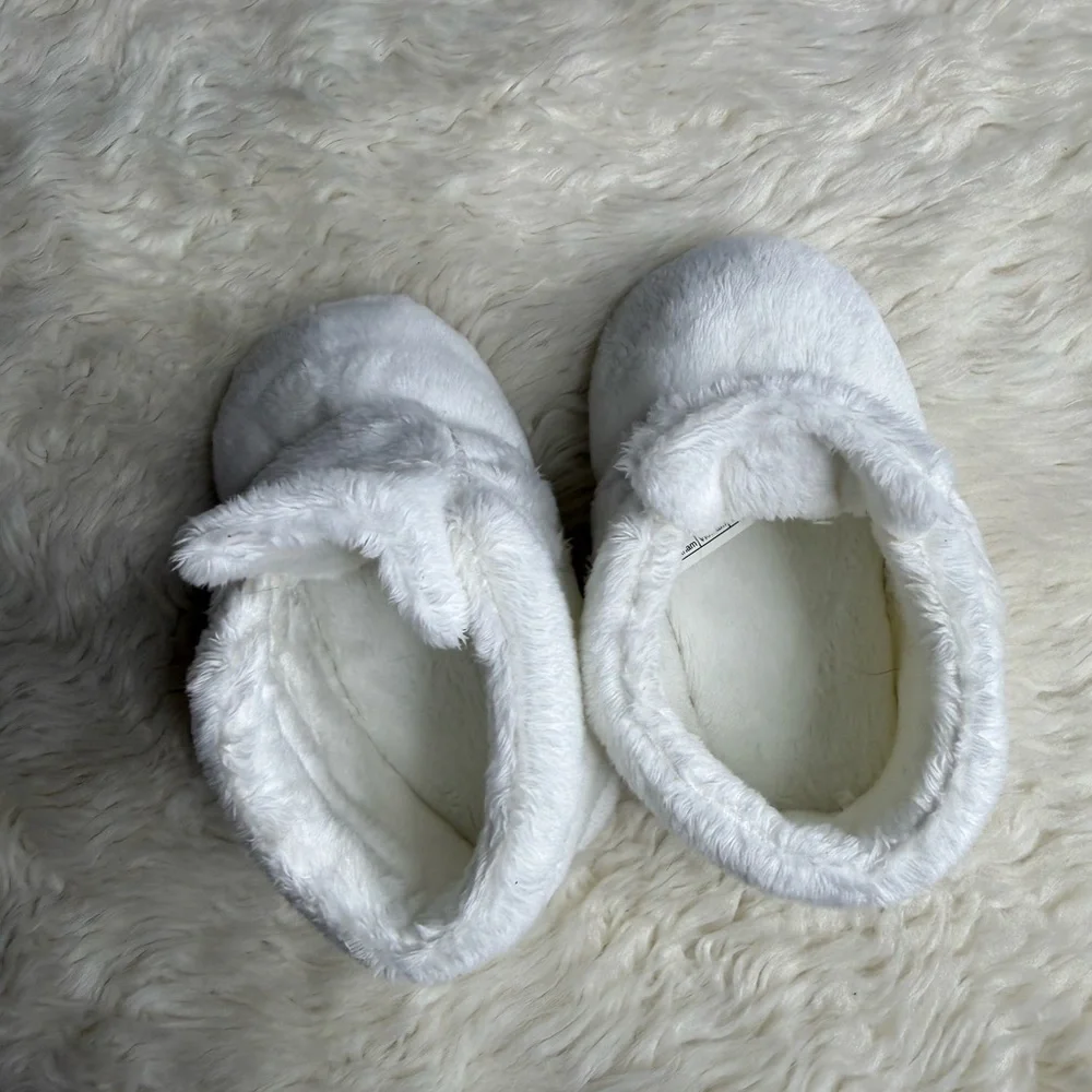 UGG Baby Bixbee Bootie Vanilla White Baby Walker Shoes Size 4 / 5